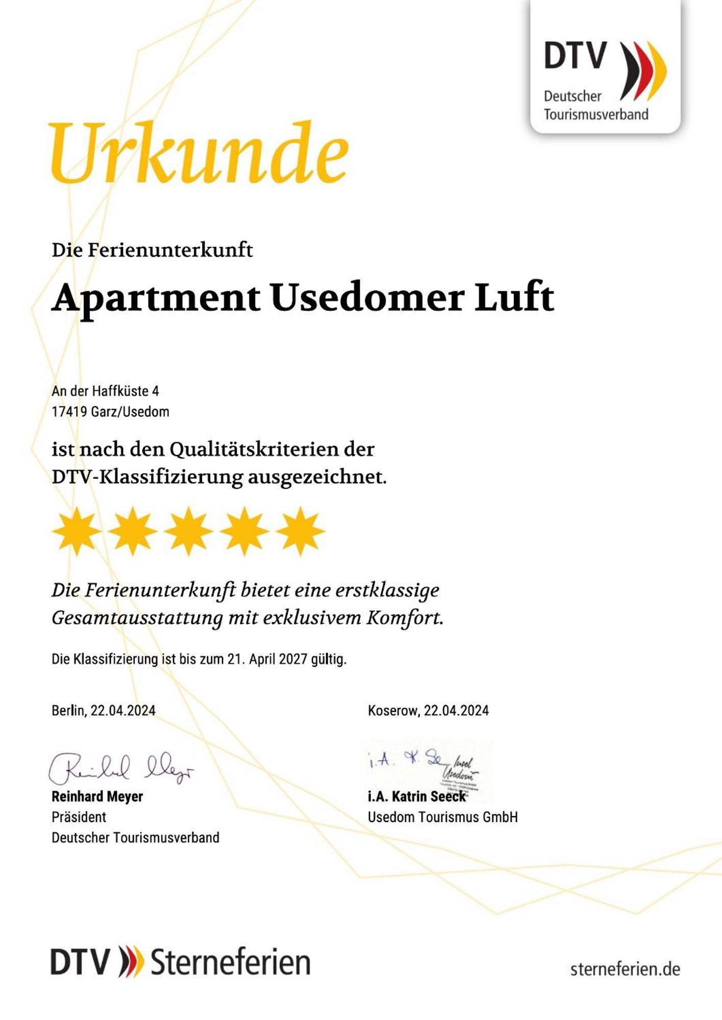 Apartment "Usedomer Luft" Garz  Exteriör bild